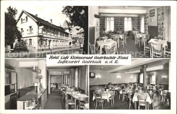 Auerbach Bergstrasse Hotel-Cafe-Restaurant Auerbacher-Haus