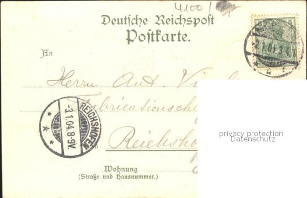 Duisburg Ruhr Monning Aussichtsturm Kaiserberg Litho – Bild 2