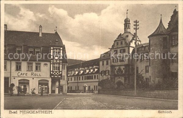 Bad Mergentheim Cafe Roll Schloss