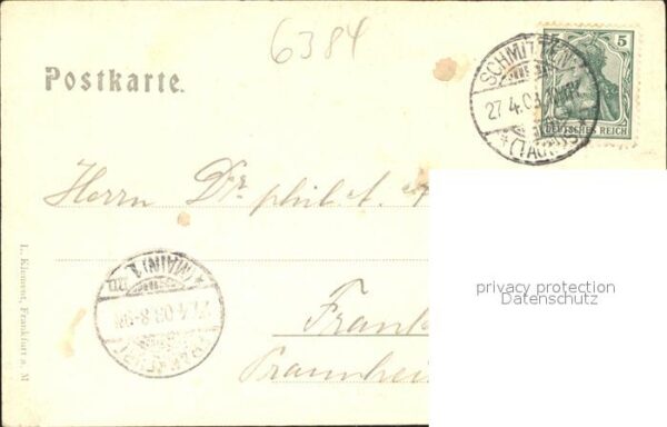 Schmitten Taunus Kurhaus Terrassenseite – Bild 2