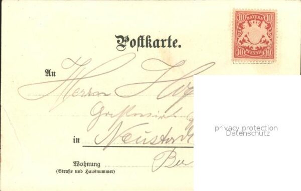 Schoental Neustadt Weinstrasse Kurhaus Koenigsmuehle Wolfsburg Litho – Bild 2