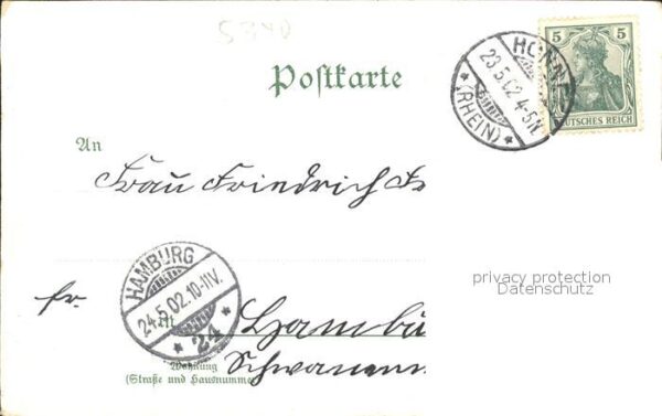 Rhoendorf Kapelle Rhoendorf Drachenfels-Plateau Litho – Bild 2