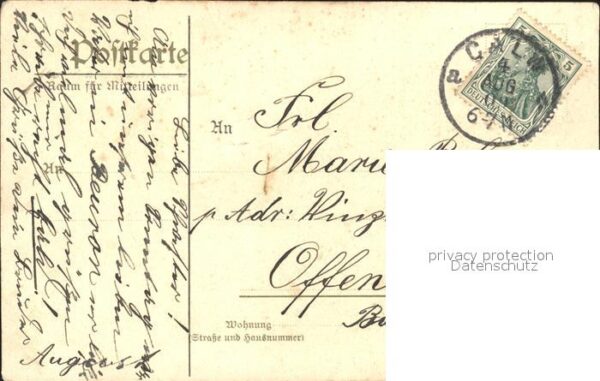 Bad Teinach-Zavelstein Badhotel Speisesaal Litho – Bild 2