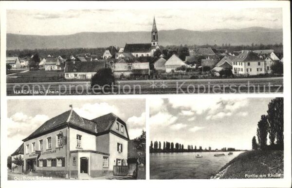 Hartheim Breisgau Gasthaus Salmen