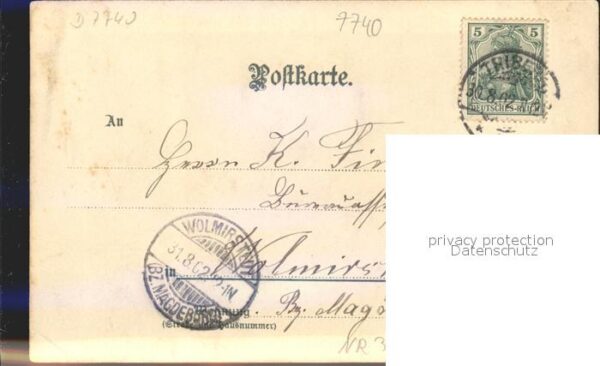 Triberg Schwarzwald Schwarzwaldbahn Lokomotive Litho – Bild 2