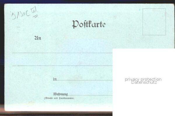Offenburg Schloss Ortenberg Apotheke Mittlere Hauptstrasse Litho – Bild 2