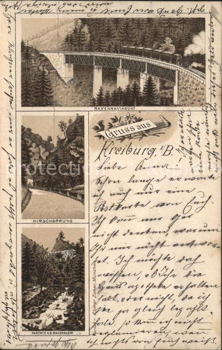 Freiburg Breisgau Ravennaviadukt Hirschsprung