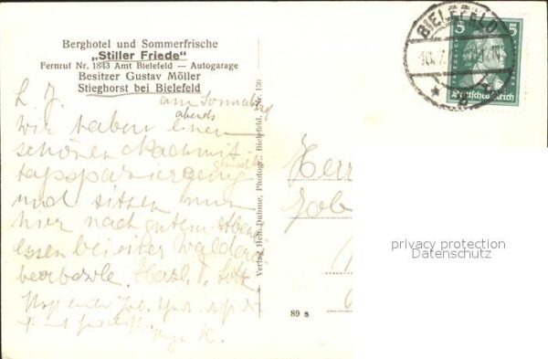 Stieghorst Berghotel Stiller Friede – Bild 2