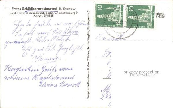 Grunewald Berlin Wirtshaus Schildhorn Kaffeeterrasse Gastraum – Bild 2