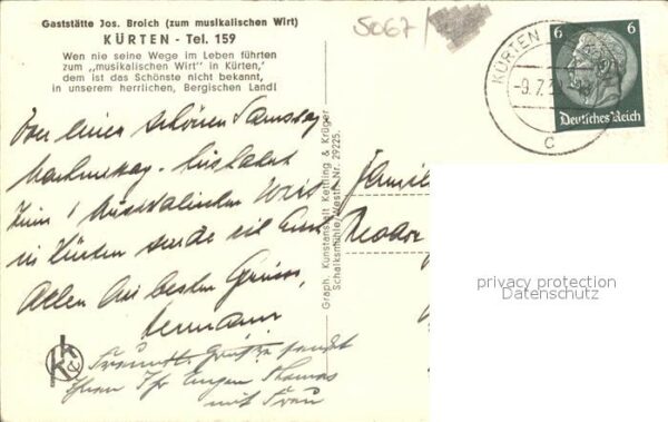 Kuerten Gaststaette Zum musikalischen Wirt – Bild 2