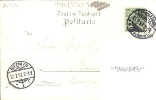 Bad Oeynhausen Termalbad Soolbad Goldfischteich Litho – Bild 2