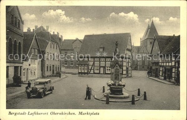 Obernkirchen Marktplatz