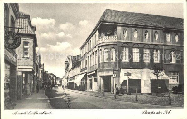 Aurich Ostfriesland Strasse der SA