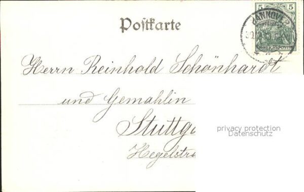 Hannover Hohenzollernstrasse Villa Graf von Waldersee – Bild 2