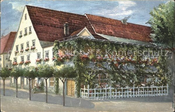 Voehrenbach Restaurant-Konditorei Wilhelm Kleiser Bahnpost