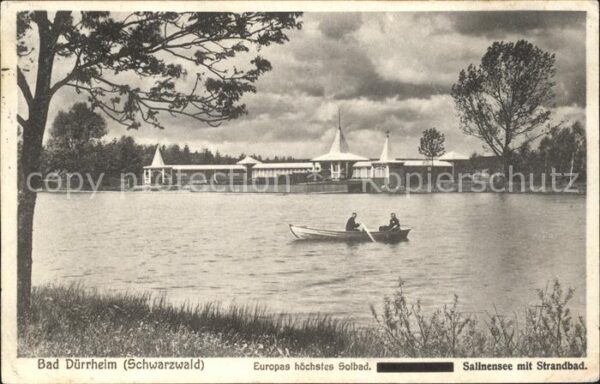 Bad Duerrheim Salinensee Strandbad