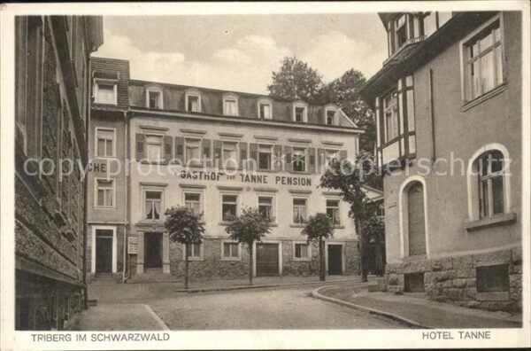 Triberg Schwarzwald Hotel Tanne