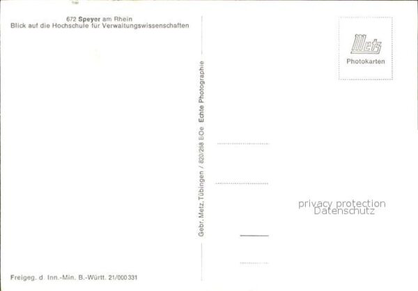 Speyer Rhein Hochschule Verwaltungswissenschaften – Bild 2