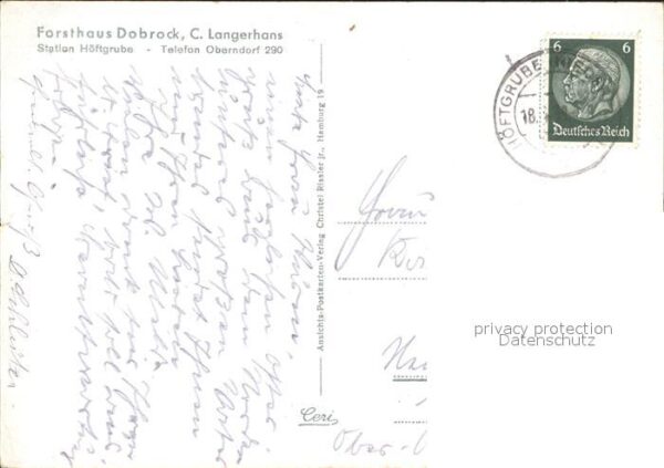 Dobrock Forsthaus Station Hoeftgrube – Bild 2