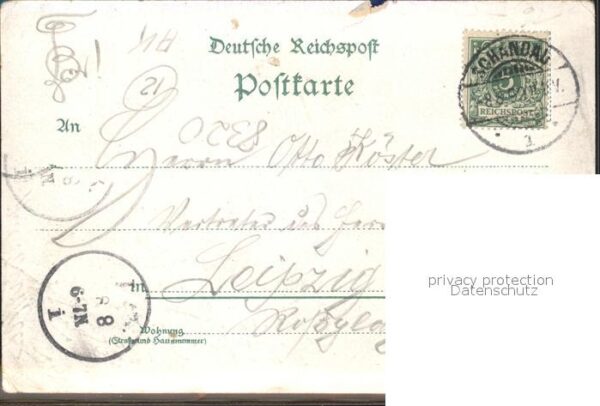 Bad Schandau Restaurant zum Kuhstall Litho – Bild 2