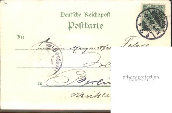 Hannover Herrnhaeuser-Allee Litho – Bild 2
