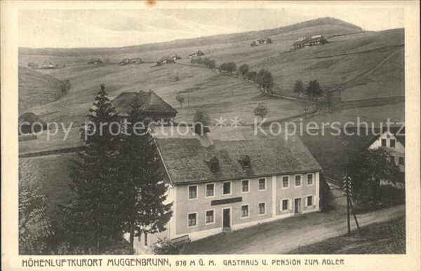 Muggenbrunn Gasthaus Pension zum Adler