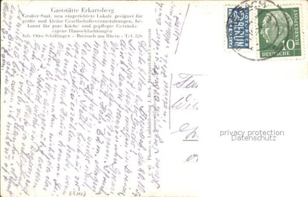 Breisach Rhein Muenster Restaurant Eckartsberg – Bild 2