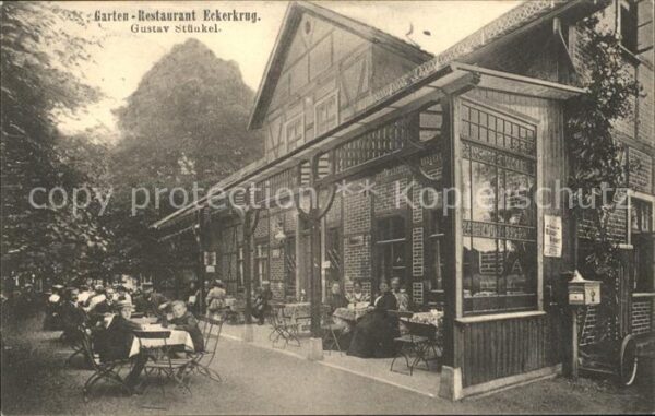 Bad Harzburg Gartenrestaurant Eckerkrug