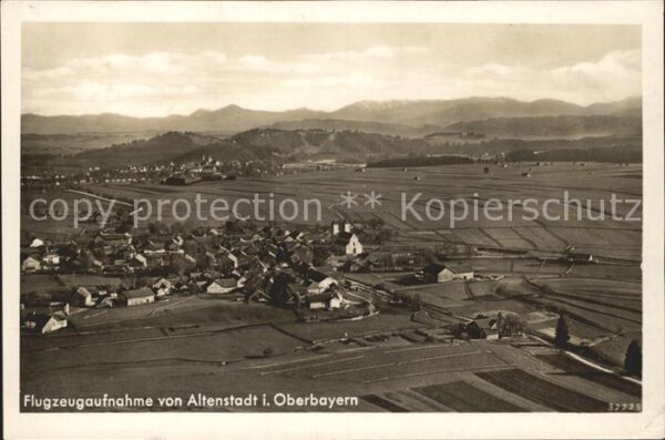 Altenstadt Oberbayern Fliegeraufnahme