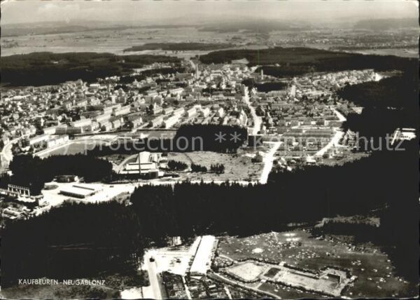 Kaufbeuren Fliegeraufnahme Neugablonz