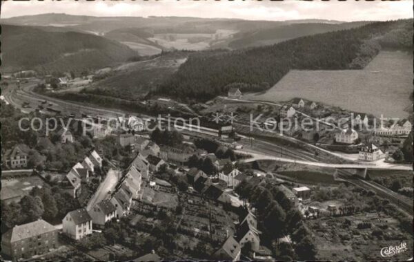 Bruegge Luedenscheid Fliegeraufnahme