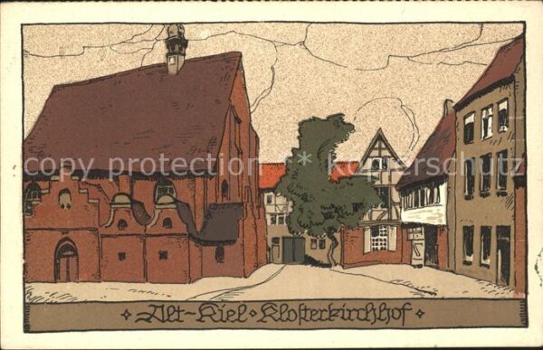 Alt Kiel Klosterkirchhof aus Elka Kalender