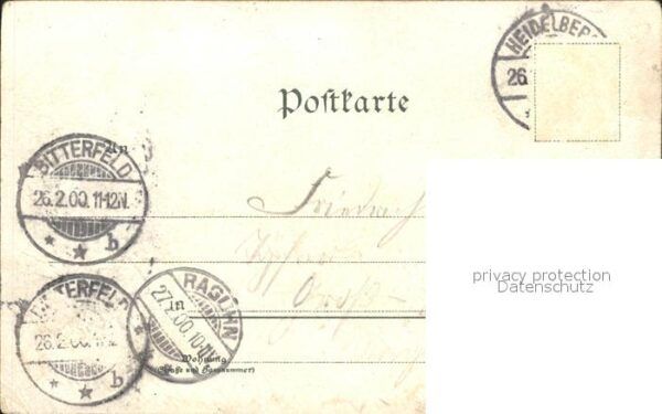Heidelberg Neckar Schloss Neckarbruecke – Bild 2