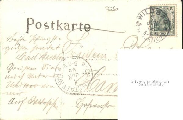 Hirsau Kloster Petersturm Brunnen Kuenstlerkarte – Bild 2