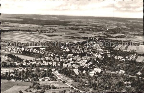 Heiningen Goeppingen Fliegeraufnahme