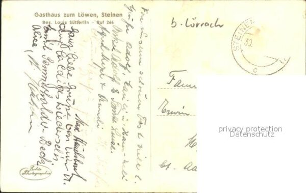 Steinen Wiesental Gasthaus zum Loewen – Bild 2