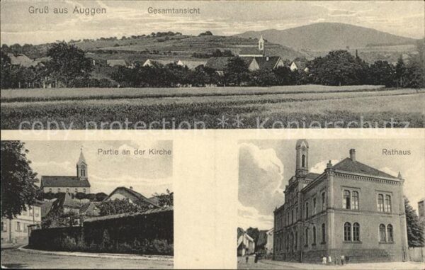 Auggen Kirche Rathaus