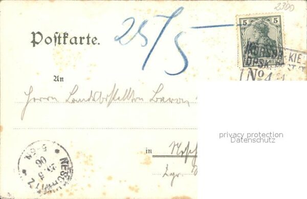 Kiel Seebadeanstalt Kuenstlerkarte – Bild 2
