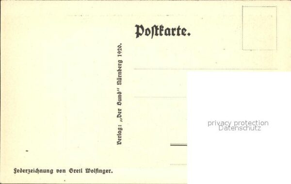 Wolframs-Eschenbach Am Stadtweiher Federzeichnung – Bild 2