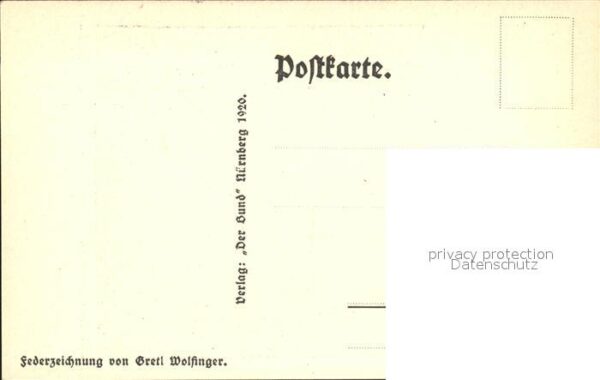 Wolframs-Eschenbach Hauptstrasse Federzeichnung – Bild 2