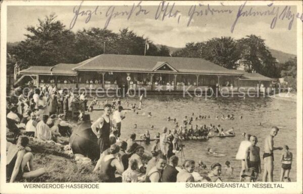 Wernigerode-Hasserode Sommerbadeanstalt Nesseltal