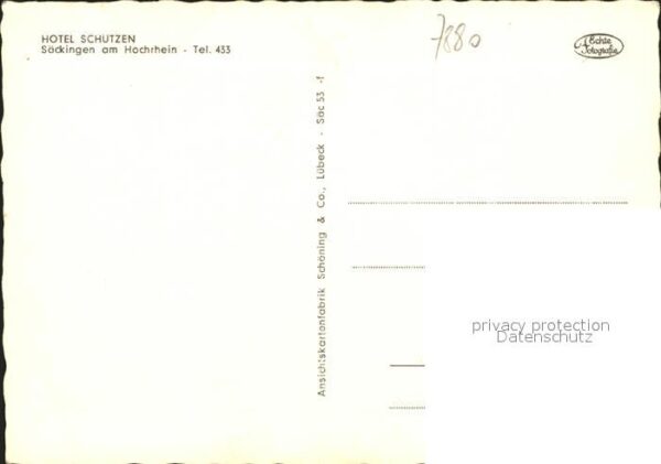 Saeckingen Rhein Hotel Schuetzen – Bild 2