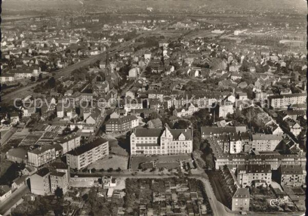 Duisburg Ruhr Fliegeraufnahme