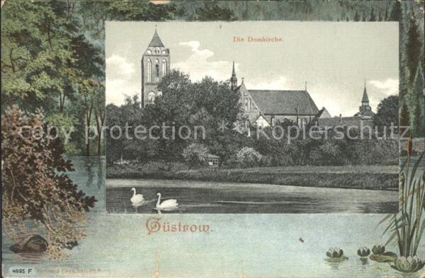 Guestrow Mecklenburg Vorpommern Domkirche