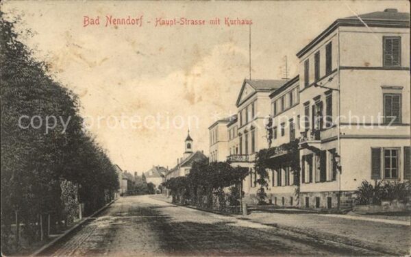 Bad Nenndorf Hauptstrasse Kurhaus