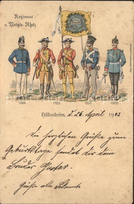 Hildesheim Regiment Voigts- Rhetz