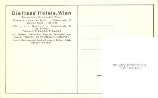 Wien Die Hess`HoteL s – Bild 2