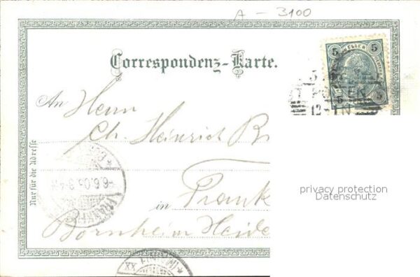 St Poelten Hotel Kaiserin von oesterreich Kremerstrasse, Bahnhof – Bild 2
