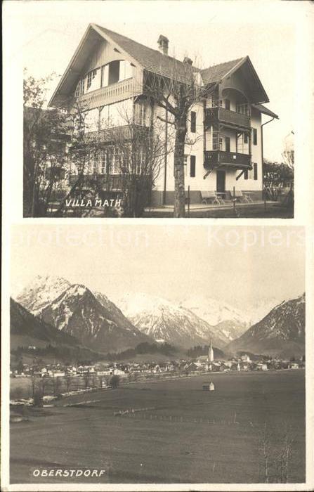 Oberstdorf Villa Math
