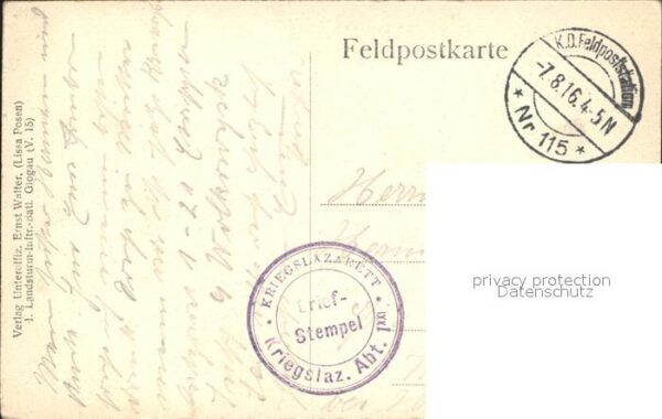 Rohozna Rohosna Kuenstlerkarte – Bild 2